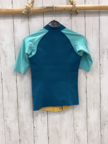 Decathlon  Neoprenjacke  Gr. 140  petrol mint Ärmel 