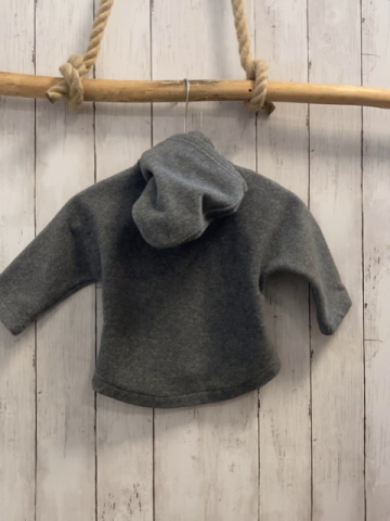  Fleecejacke Gr. 74  grau