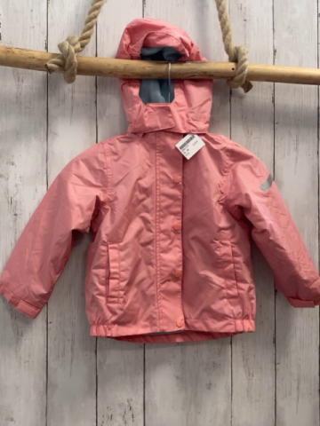  Regenjacke Gr. 86  rosa gefüttert