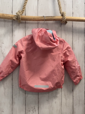  Regenjacke Gr. 86  rosa gefüttert