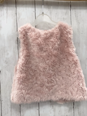 H&M  Weste  Gr. 116  rosa Fell 