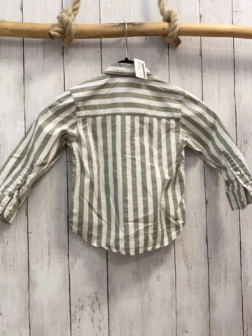 H&M  Hemd  Gr. 98  mint weiße Streifen 