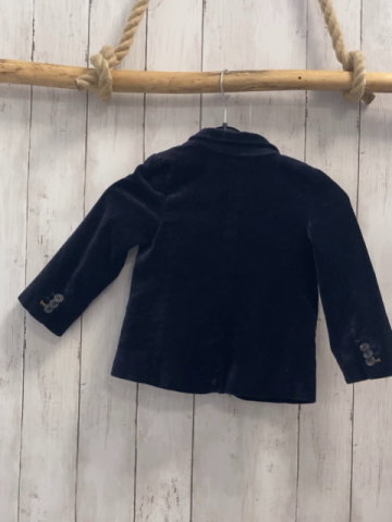 zara  Jacket  Gr. 98  blau Samt 