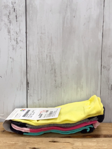 neu 5 Paar Socken Gr. 31/34  uni bunt 