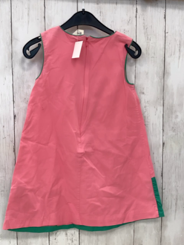 Mini Boden  Kleid  Gr. 110  rosa grün bunte Blume 