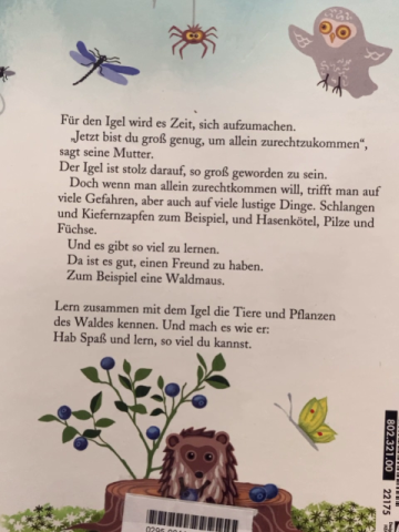  Buch Der Igel kommt allein zurecht