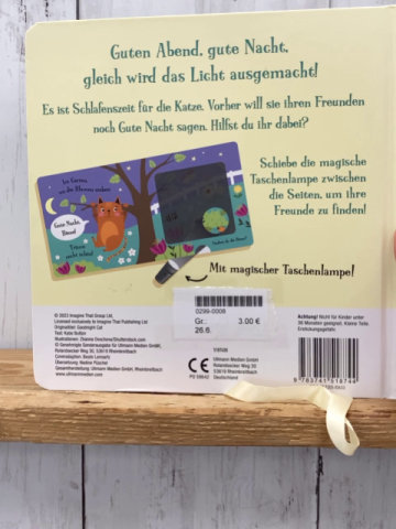   Pappbuch Gute Nacht, Katze 