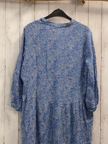 neu Esprit  Kleid  Gr. 38  hellblau weißer Druck 