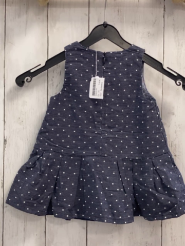 Orchestra  Kleid  Gr. 74  grau weiße Punkte Schleife 