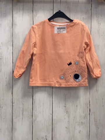 S´Oliver  Langarmshirt  Gr. 68  lachs Bär 