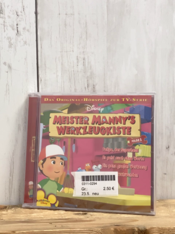 neu  CD Meister Manny´s Werkzeugkise 
