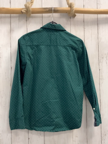 H&M  Hemd  Gr. 140  grün weiße Punkte 