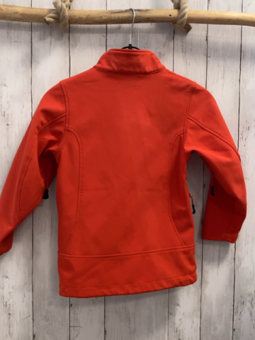 Moorhead  Softshelljacke  Gr. 128  rot schwarzer Reißverschluss 
