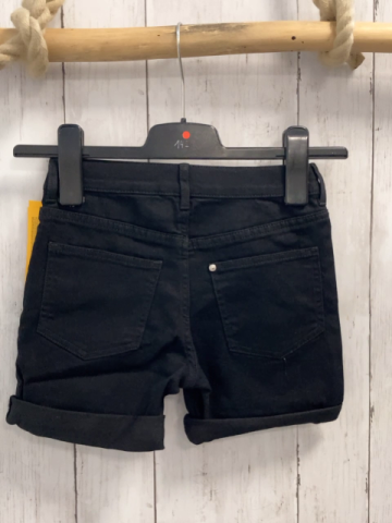 neu H&M  Shorts  Gr. 116  schwarz Umschlag Bund verstellbar