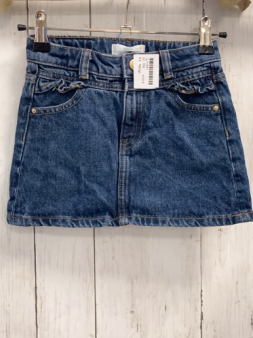 Mango Rock Gr. 116  blau Jeans Bund verstellbar