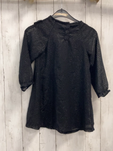 Reserved  Kleid  Gr. 110  schwarz mit Glitzerpunkten 
