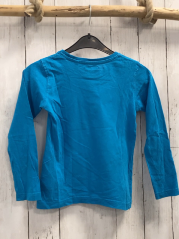  Langarmshirt Gr. 116  türkis Elefant