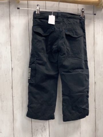 Whoopi  Hose  Gr. 98  schwarz gefüttert Bund verstellbar  blaue Schrift 