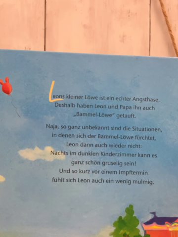 Buch Leon und der Bammellöwe