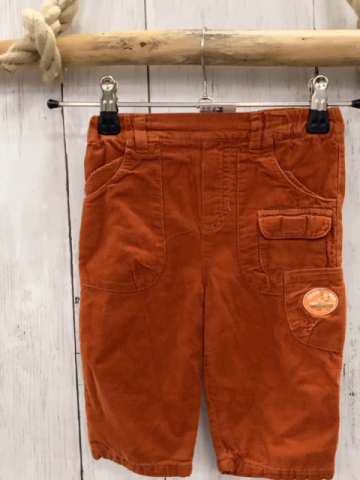 Grain de blé  Hose  Gr. 68  rost Kord gefüttert 