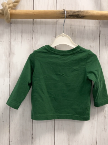 Gant  Langarmshirt Gr. 68  grün Auto Schrift 