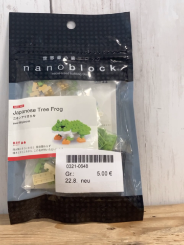 neu Nanoblock Japanese Tree Frog 