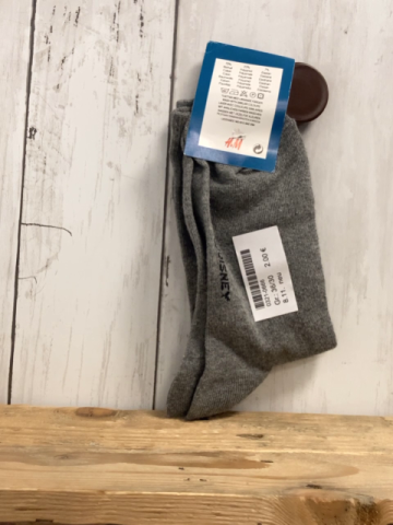 neu Socken Gr. 36/30  grau Micky Mouse 