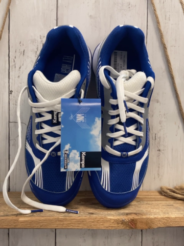 Kempa neu Hallensportschuhe Gr. 44,5  Fly High Wings Smu Polizei royal/silver grey 