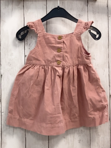 GAP  Kleid  Gr. 86  rosa Feinkord Rüschen 