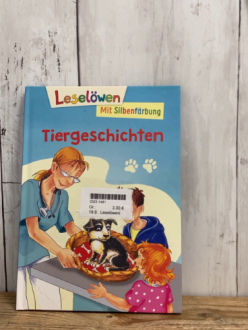 Leselöwen  Buch Tiergeschichten 