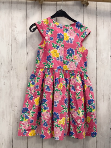 Lulurain Kleid Gr. 128  pink bunte Blumen