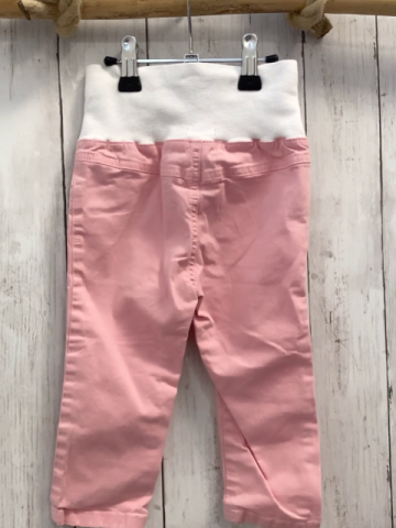 Esprit  Hose  Gr. 80  rosa weißer Bund 