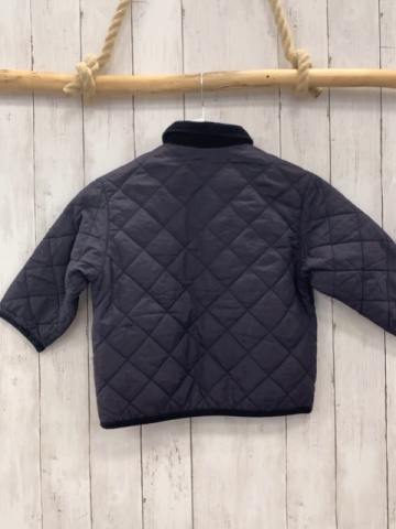 Steiff  Jacke  Gr. 110  blau gesteppt Kordbund + -kragen 