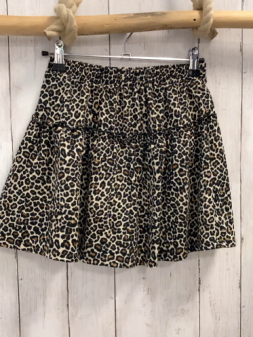 Zara  Rock Gr. 152  beige schwarz braun gemustert 