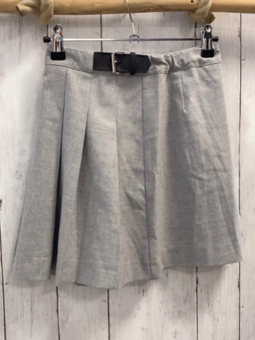 Zara  Rock Gr. 152  grau schwarze Schnalle 