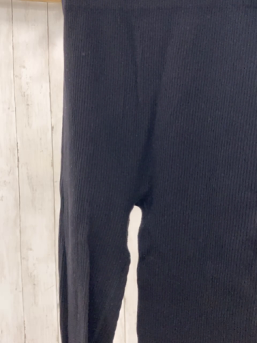 Zara  Leggings  Gr. 158  schwarz Rippen 