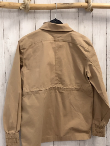 neu National Geographic  Jacke Gr. S  hellbraun schwarze Reißverschlüsse 