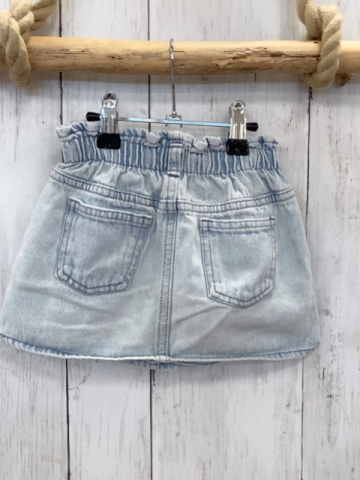  Rock Gr. 104  hellblau Jeans