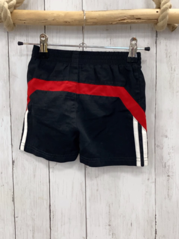 Adidas Sportshorts Gr. 86  schwarz rot 
