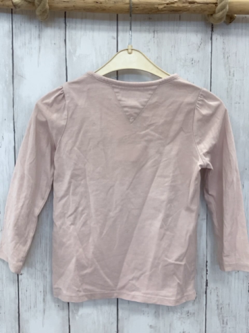 Tommy Hilfiger Langarmshirt Gr. 104  rosa Schirm Sterne