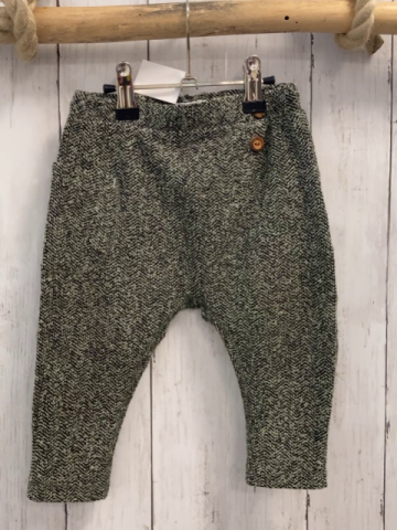 Zara  Jogginghose  Gr. 86  mint grau schwarz meliert 