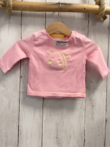 S´Oliver  Langarmshirt  Gr. 62  rosa gelbe Biene 