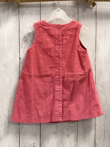 Mini Boden  Kleid  Gr. 80  rosa Kord großer roter Apfel 