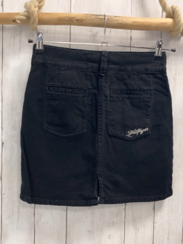 Tommy Hilfiger  Rock  Gr. 164  schwarz Tascheneingriff mit Pailetten Bund verstellbar 