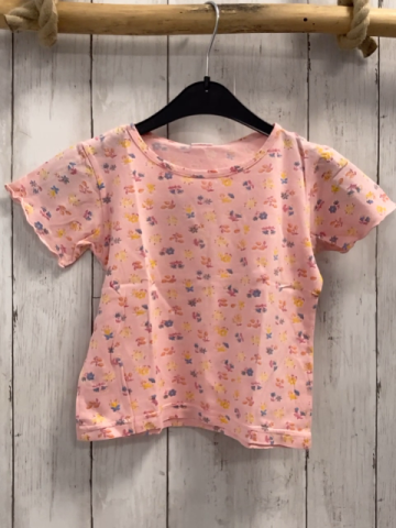 Oilily  T-Shirt  Gr. 98  rosa bunte Blumen 