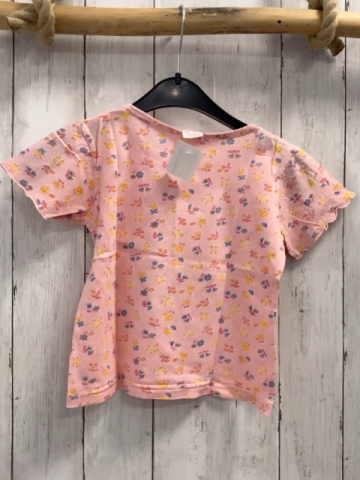 Oilily  T-Shirt  Gr. 98  rosa bunte Blumen 