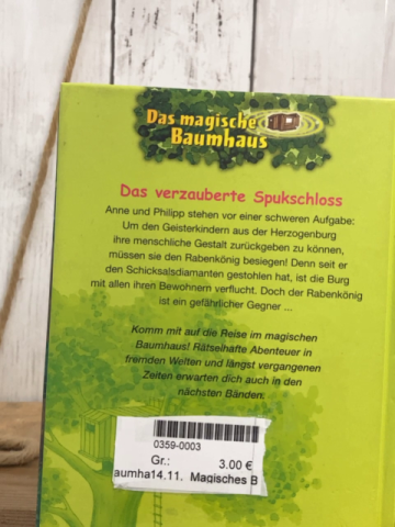 Magisches Baumhaus  Buch Das verzauberte Spukschloss 