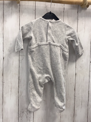 zara Schlafanzug Gr. 68  grau Tier Nicky