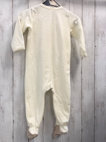 H&M  Schlafanzug  Gr. 86  creme Bärengesicht Nicky 