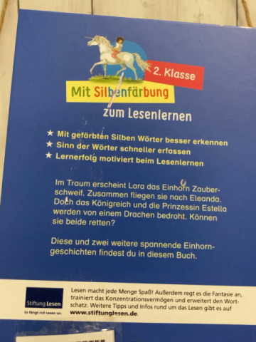 Leselöwen  Buch Einhorngeschichten 
